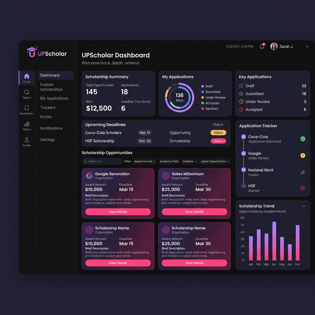 UPScholar project preview